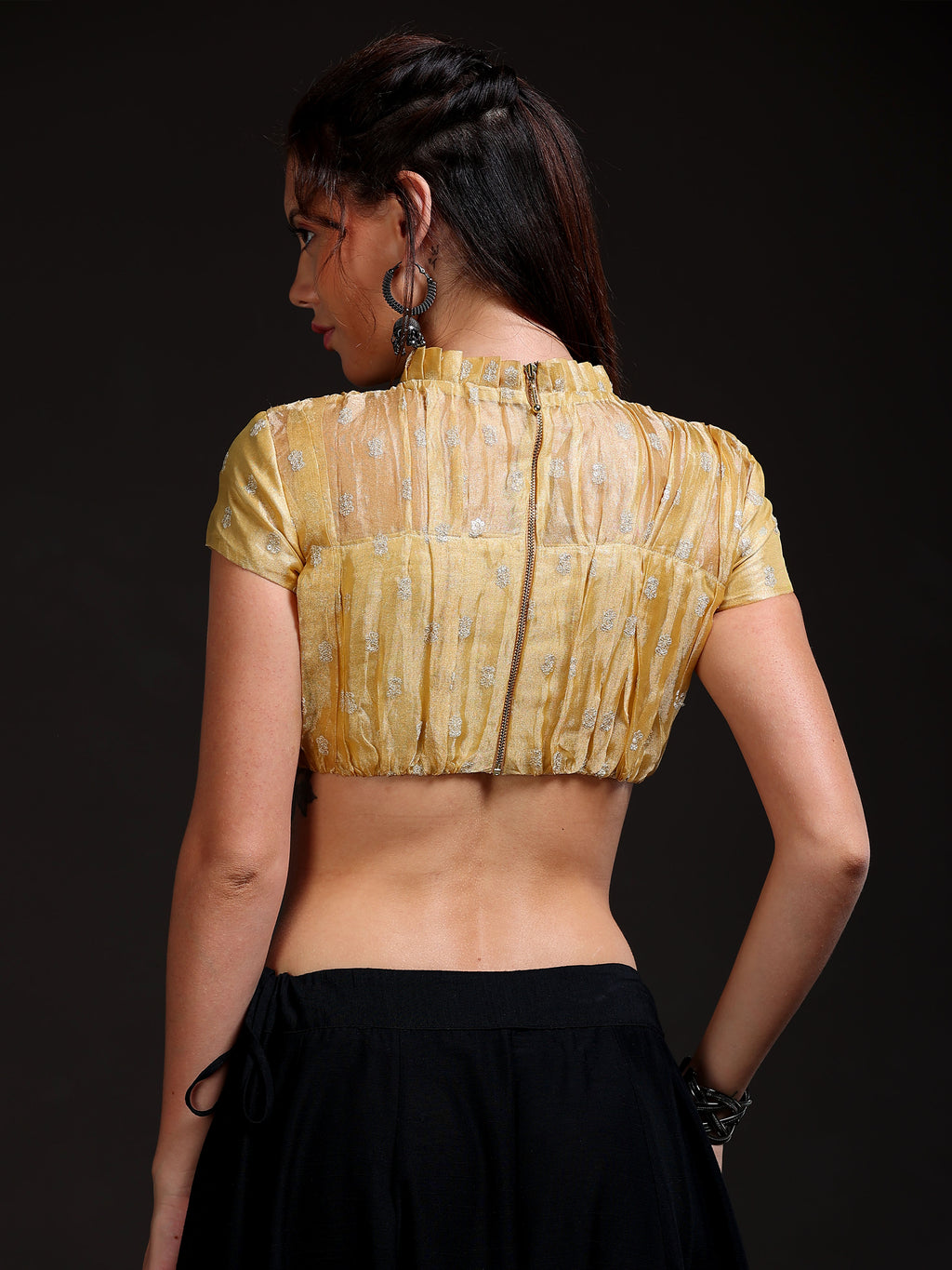 Golden Petal Blouse