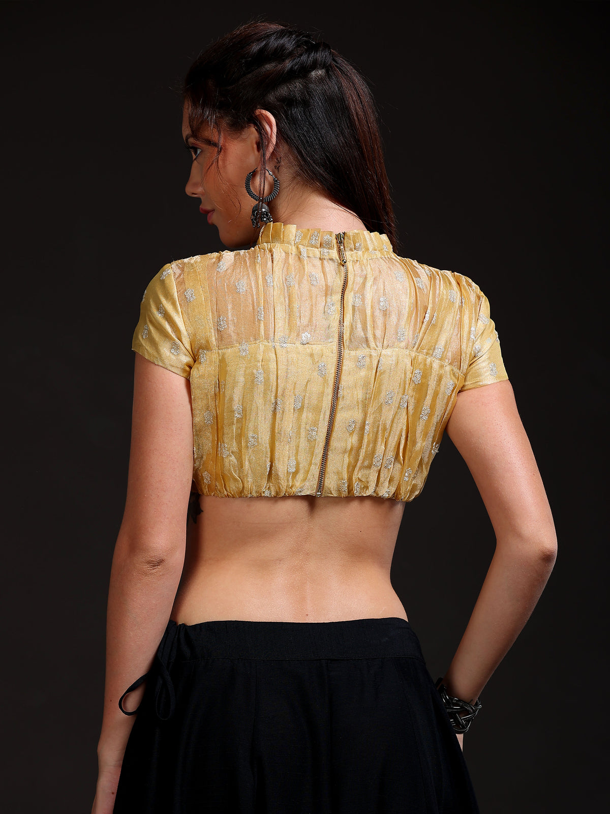 Golden Petal Blouse