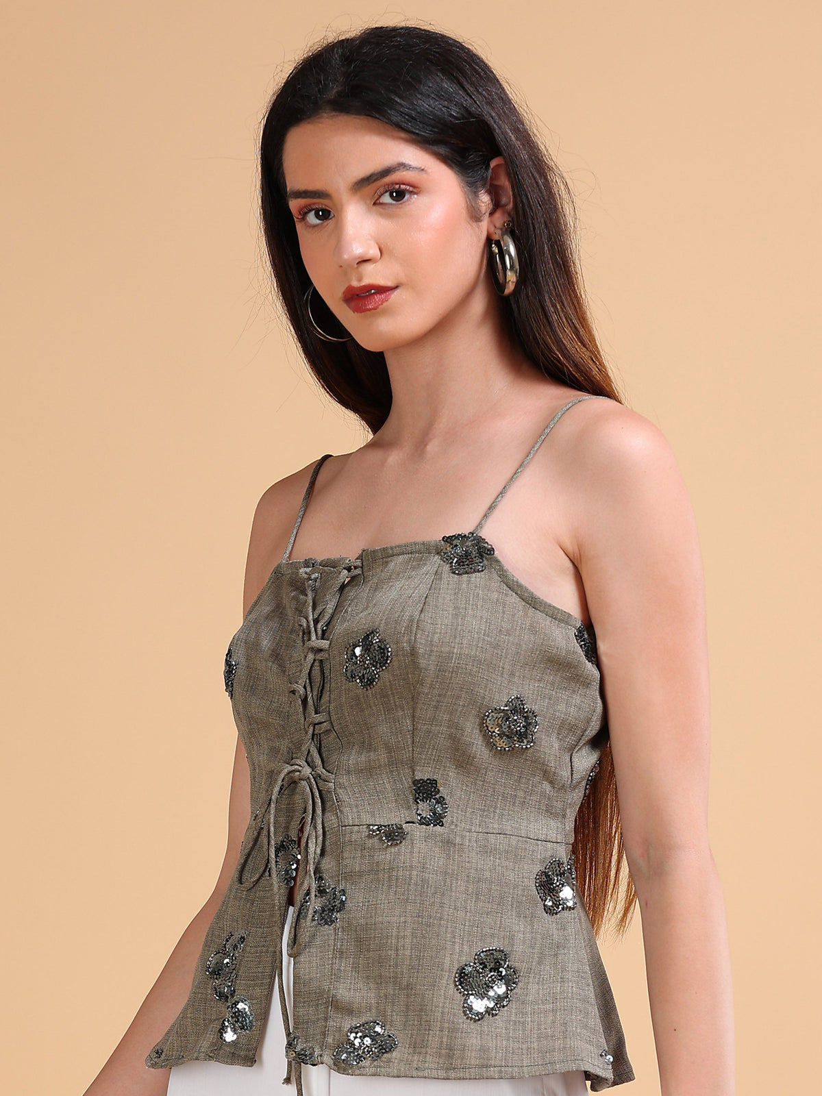 Moonstar Sequins Top