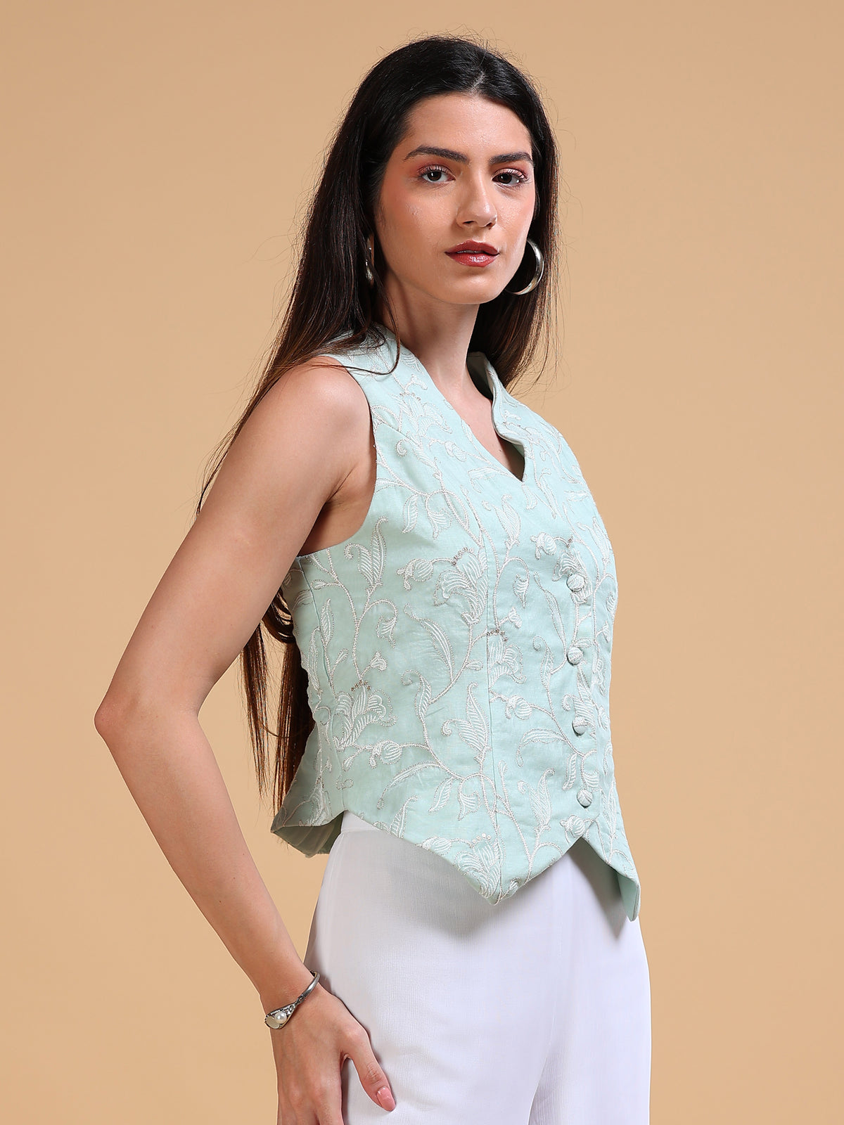 Sky Waistcoat